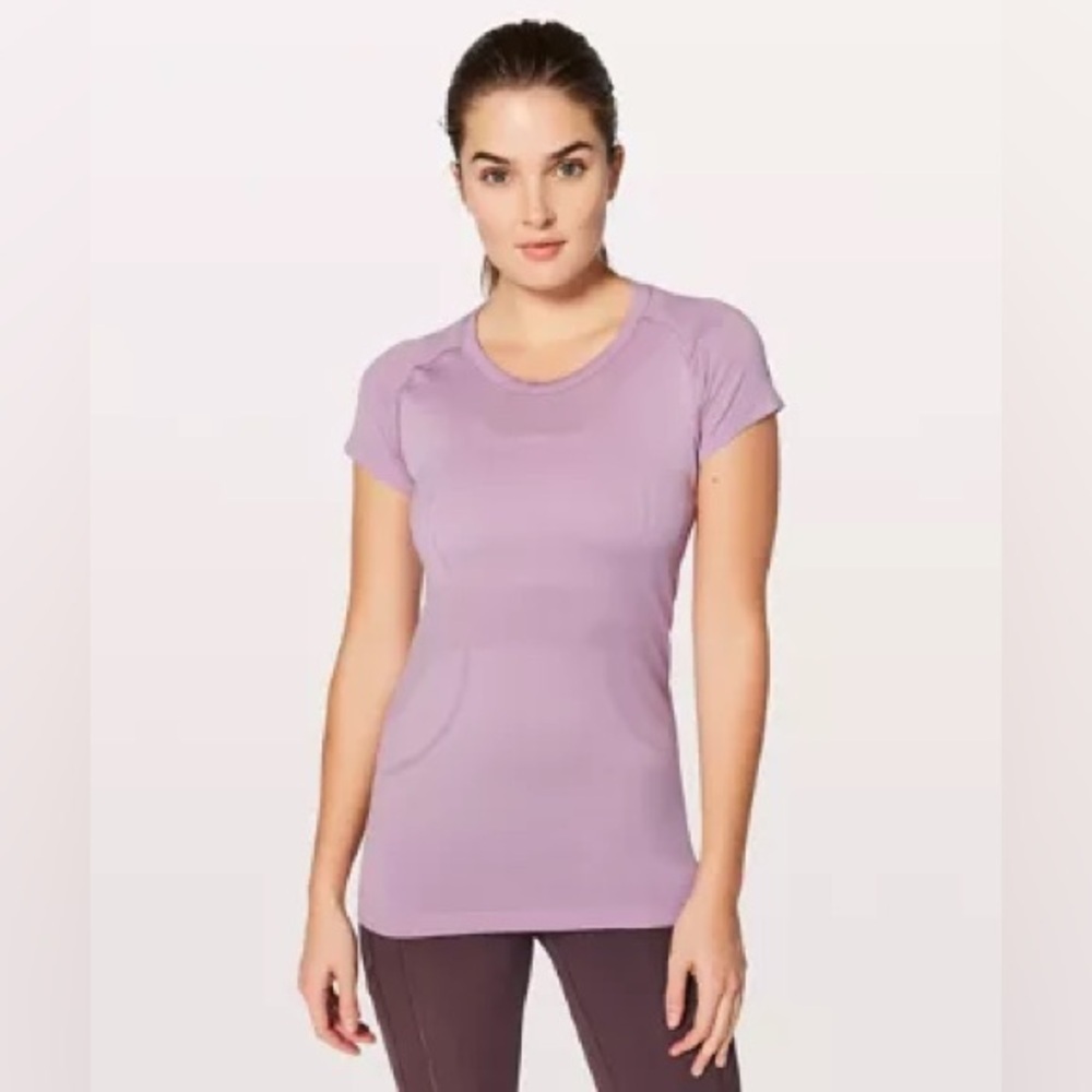 Lululemon | Swiftly Tech Short Sleeve CrewLilac Quartz / Lilac Quartz‎ Size 4